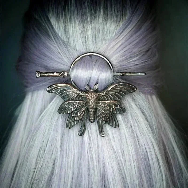 Vintage Nordic Metal Hair Sticks