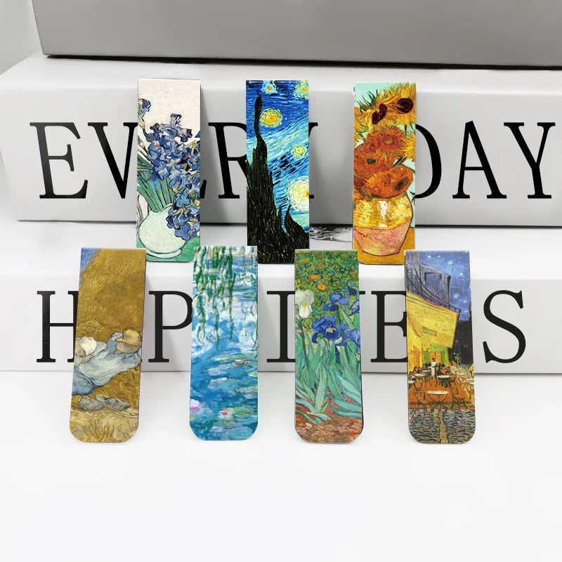 Impressionist Art Magnetic Bookmark Collection