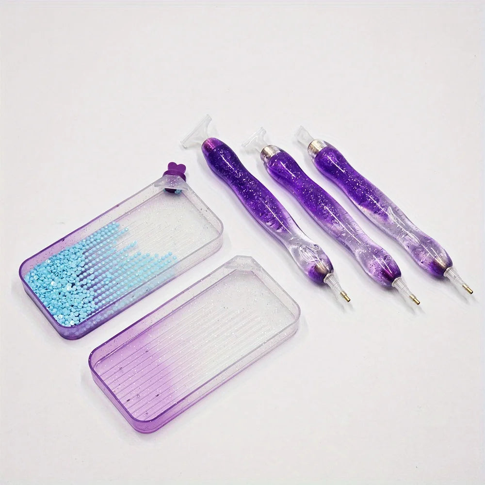 Diamond Painting Pen with Interchangeable Tips