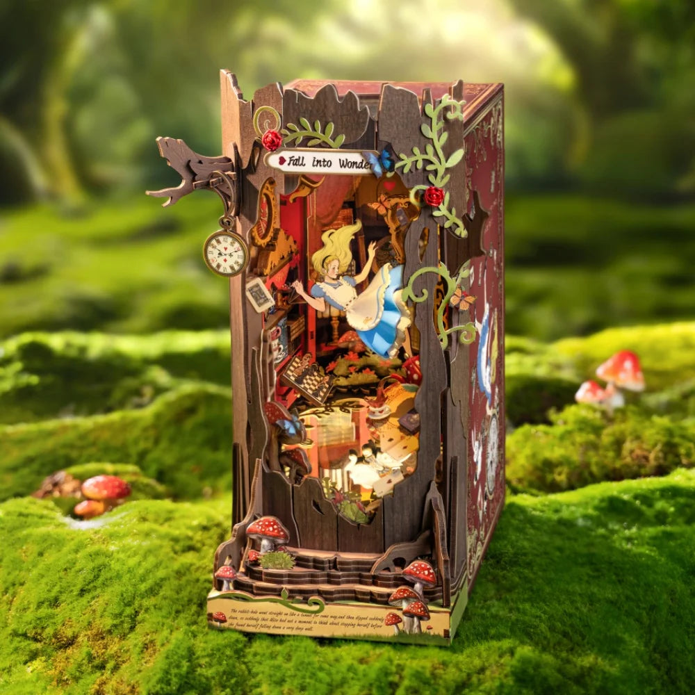 Fall Into Wonder Lighted DIY Book Nook Kit