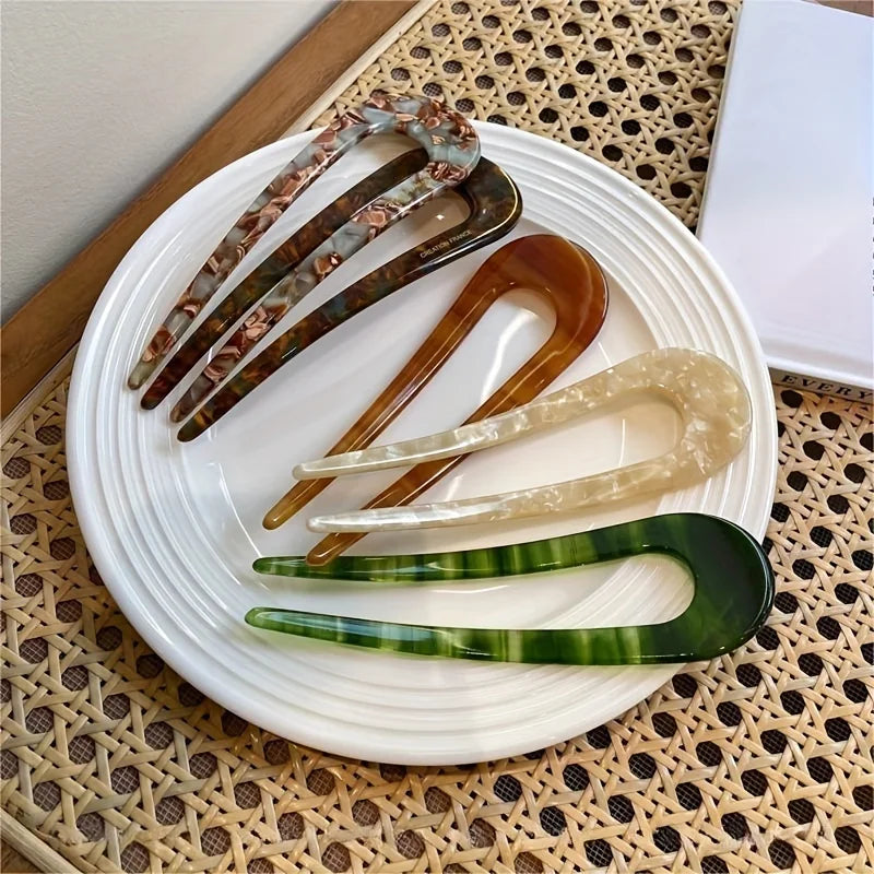 Vintage French U-Shaped Hair Fork