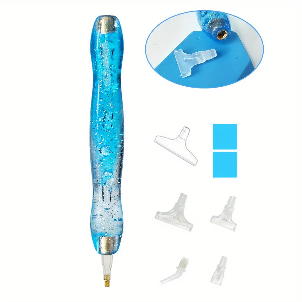 Diamond Painting Pen with Interchangeable Tips