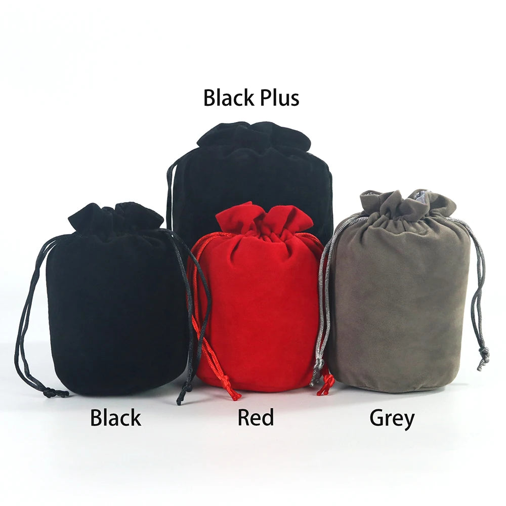 Velvet Dice and Trinket Drawstring Bags