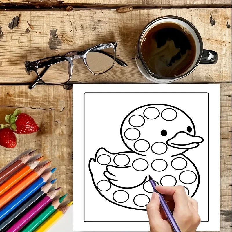 Spring Dot Marker Activity Book - 28 Pages