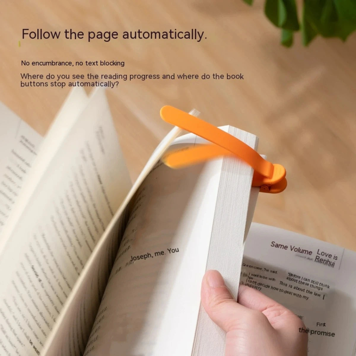 Automatic Silicone Bookmark - Single or 3-Pack