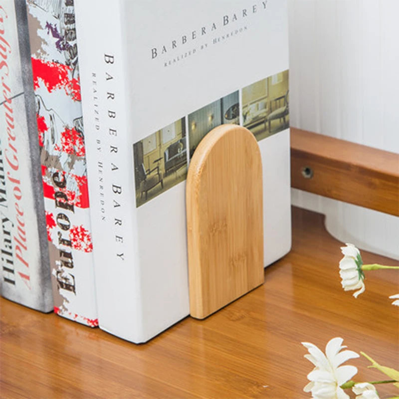 Bamboo Bookends — Small and Large