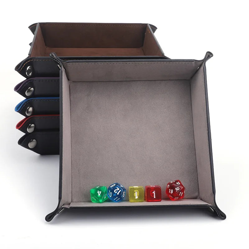 Foldable Square Dice Tray