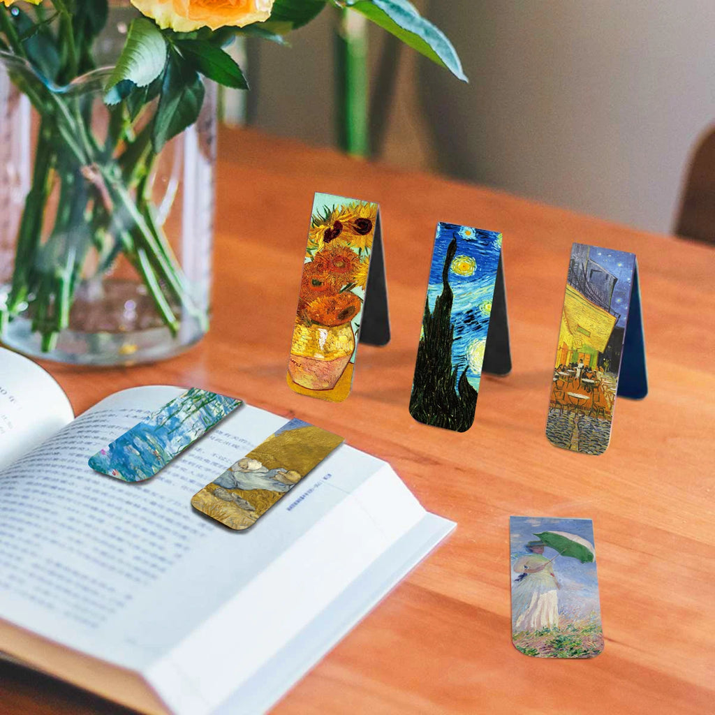 Impressionist Art Magnetic Bookmark Collection