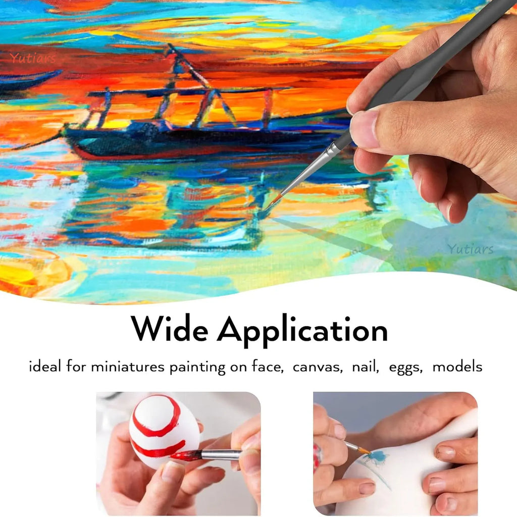 Fine Detail Miniature Paint Brush Set