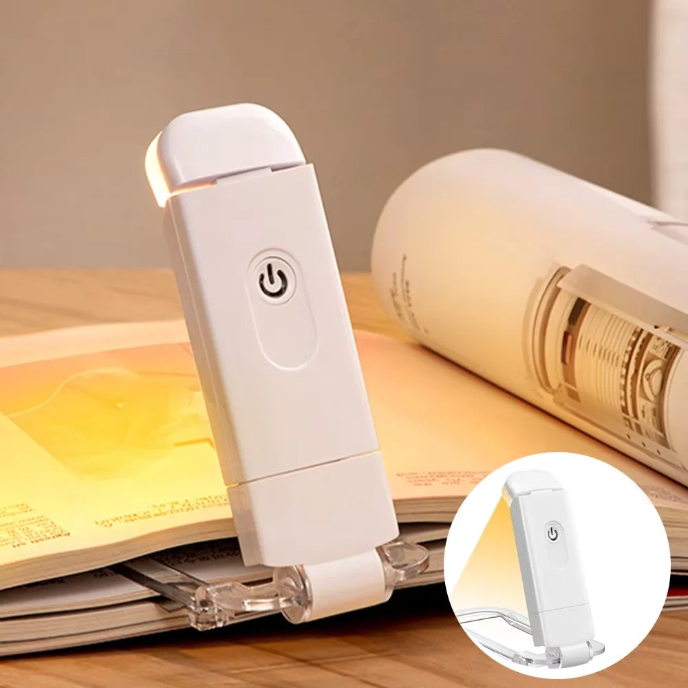 USB Rechargeable Compact Clip-On Reading Light