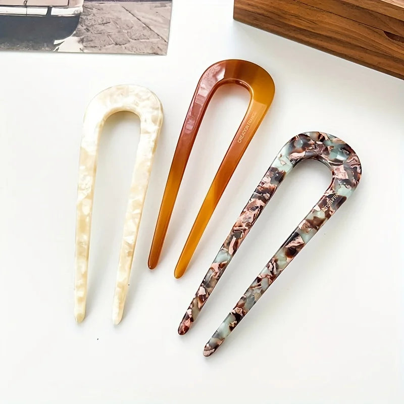 Vintage French U-Shaped Hair Fork