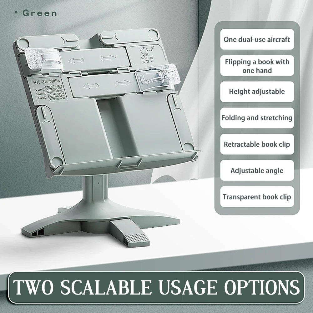 Adjustable Folding Desktop Book Stand
