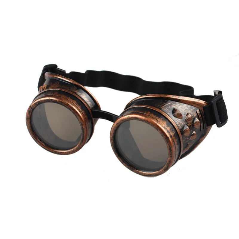 Round Steampunk Cosplay Sunglasses