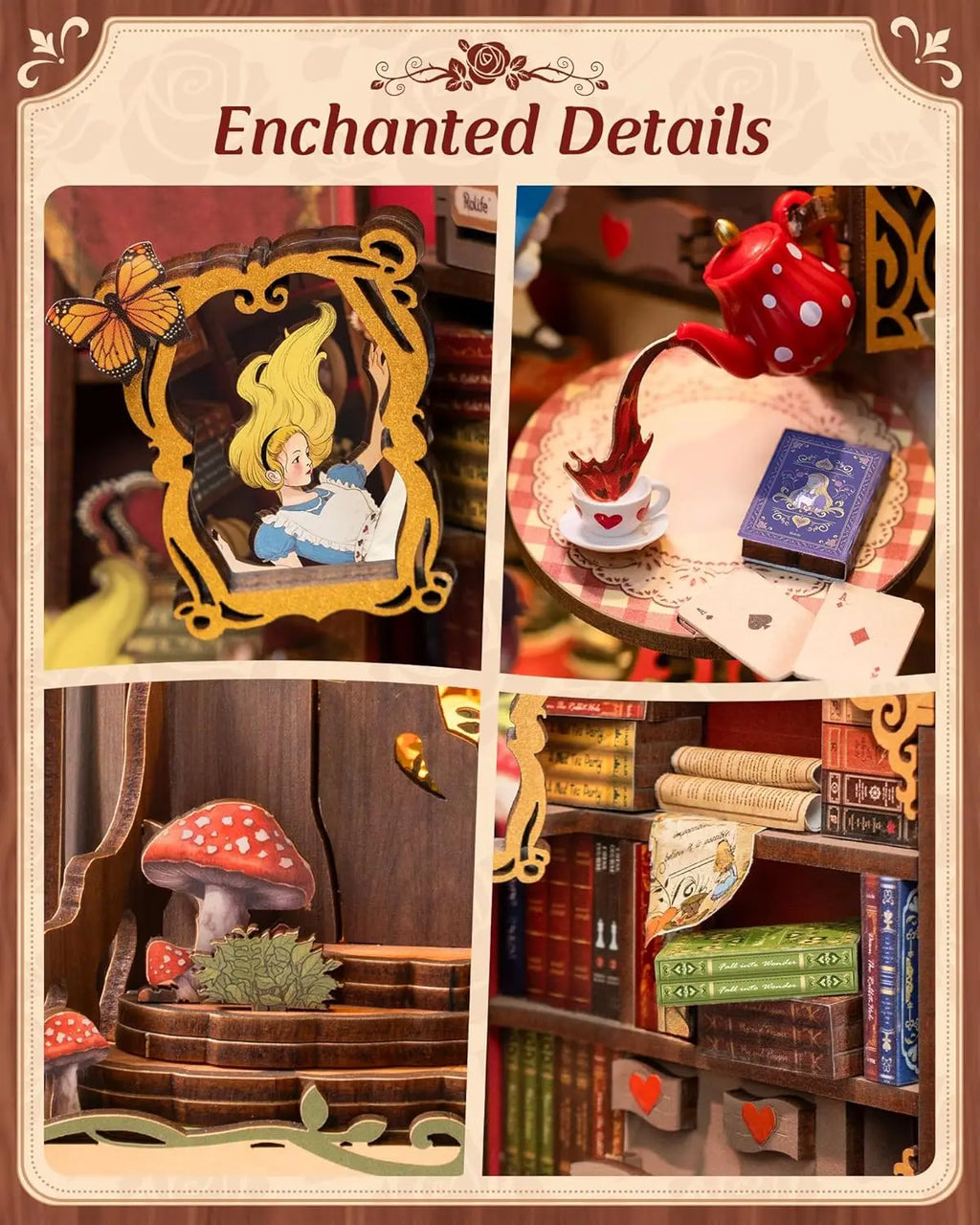 Fall Into Wonder Lighted DIY Book Nook Kit