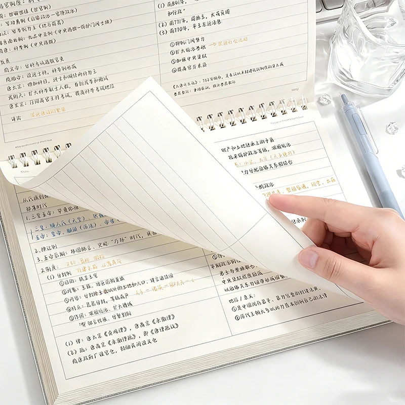 B5 Divided Spiral Planner Notebook