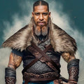 Medieval Faux-Fur Cosplay Cape