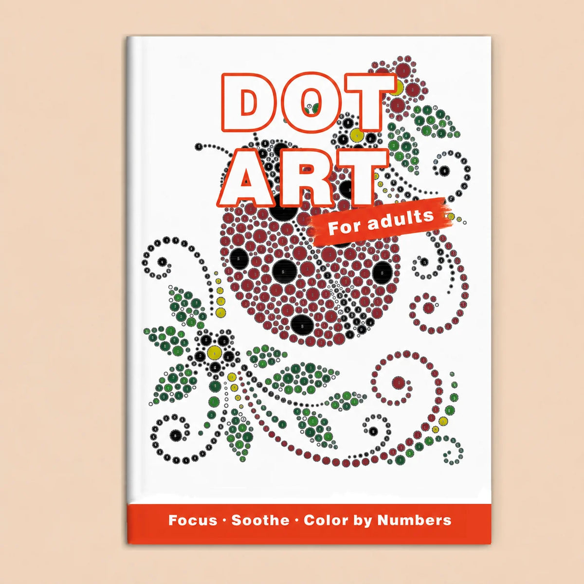 Dot Art Color by Number Activity Book - 32 Pages