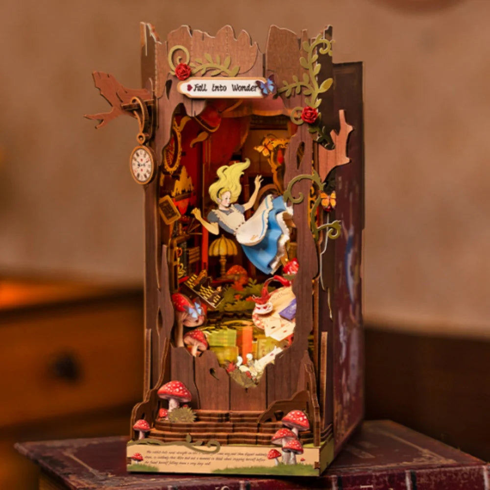 Fall Into Wonder Lighted DIY Book Nook Kit