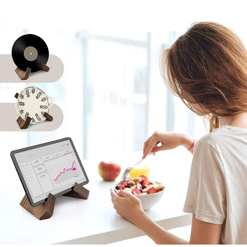 Wooden Cookbook and Reading Stand