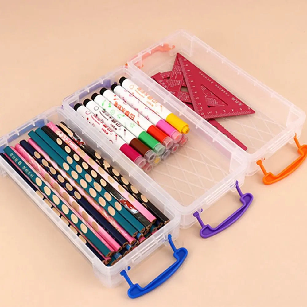 Stackable Paintbrush and Pen Storage Box
