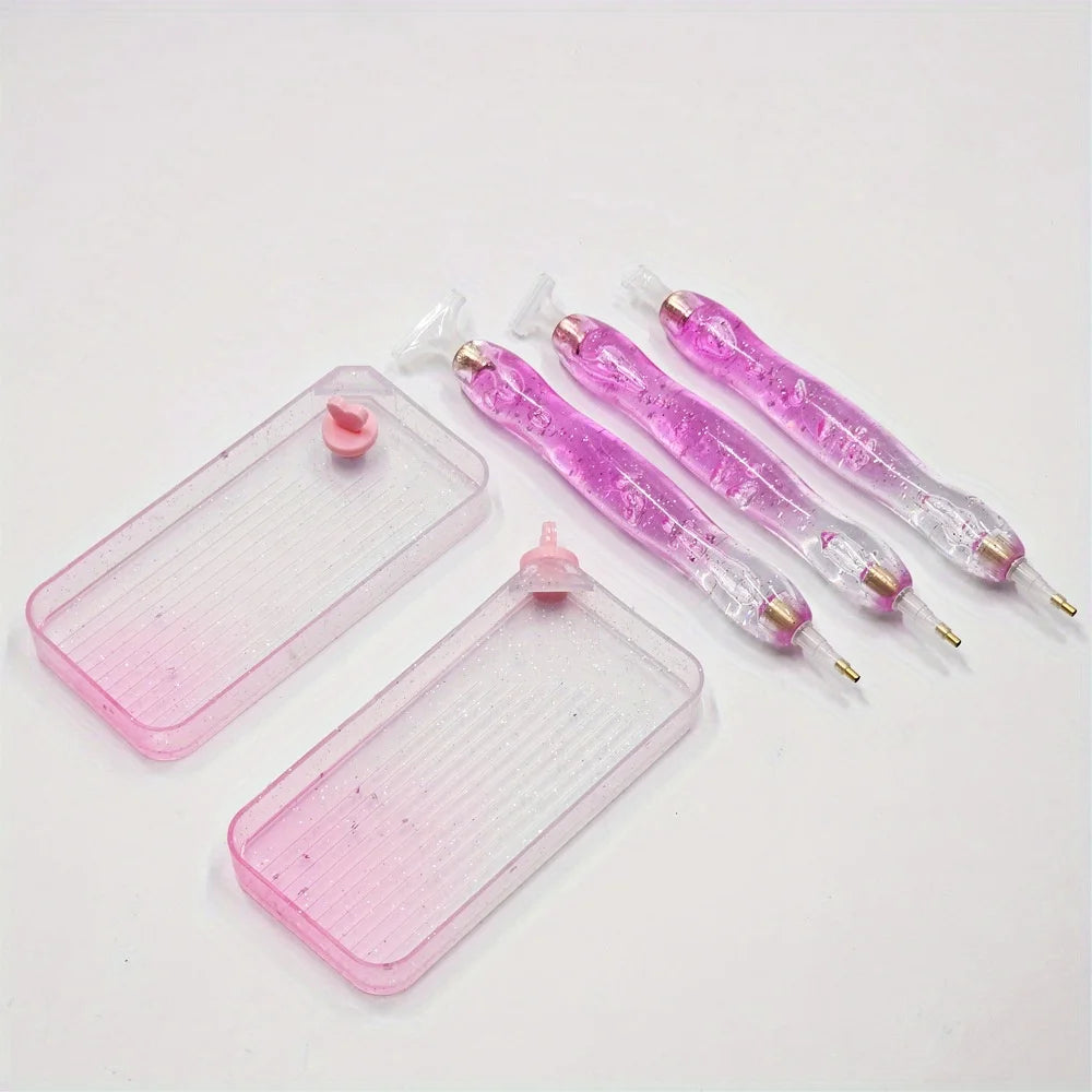 Diamond Painting Pen with Interchangeable Tips
