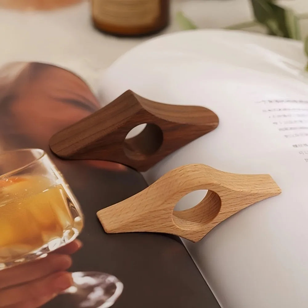 Beech Wood Thumb Page Holder
