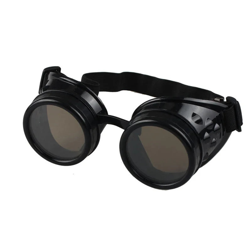 Round Steampunk Cosplay Sunglasses