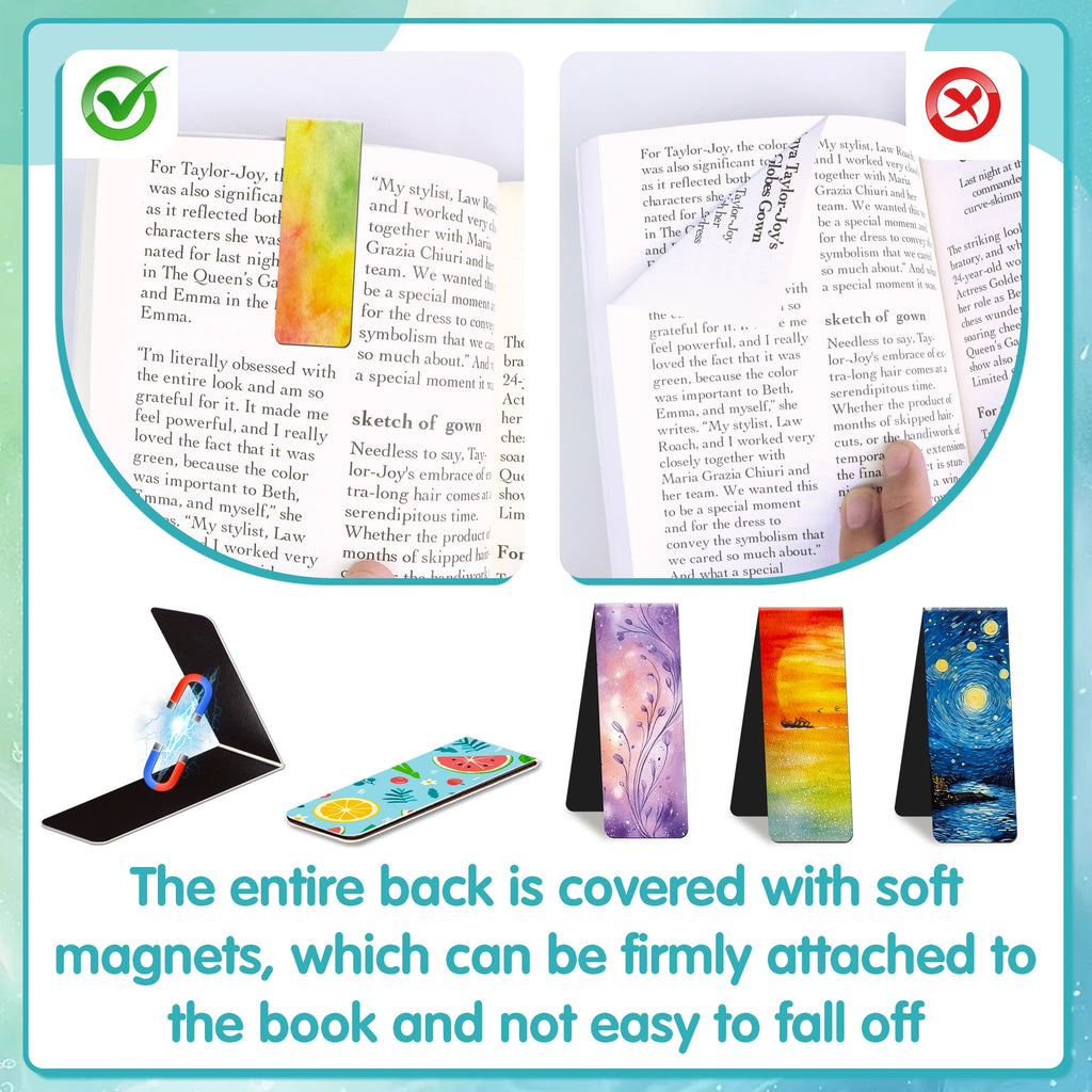 Book Club Magnetic Page Marker Set
