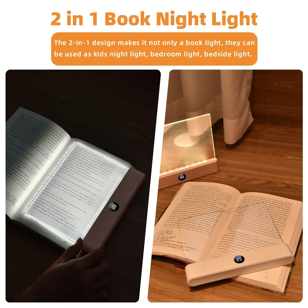 Rechargeable Flat Panel Reading Light with Timer