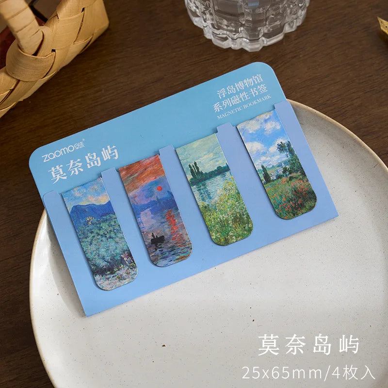 Museum Art Magnetic Bookmark Set