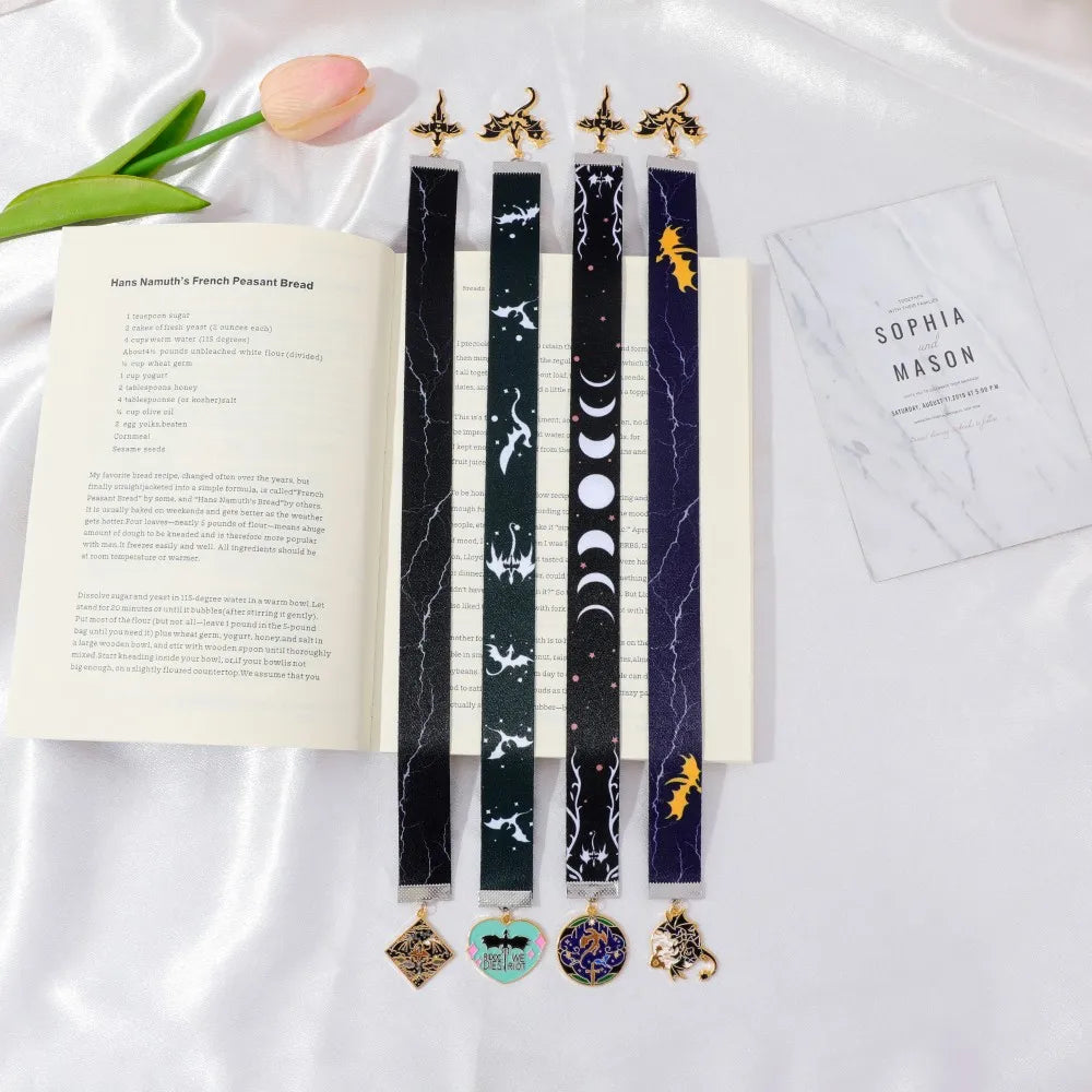 Fantasy Dragon Ribbon Bookmark Fantasy Novel Fan Book Accessory Dragon Enthusiast Book Marker School Supplies Office Stationery