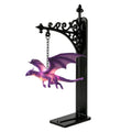 Magical Flying Dragon Bookshelf Lamp Warm Dragon Hanging Night Light Fantasy Reading Nook Decor for Fantasy Lovers Book Readers