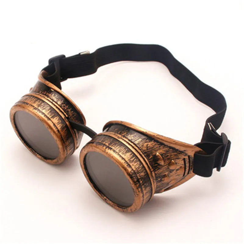 Round Steampunk Cosplay Sunglasses