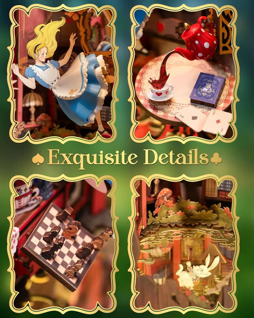 Fall Into Wonder Lighted DIY Book Nook Kit