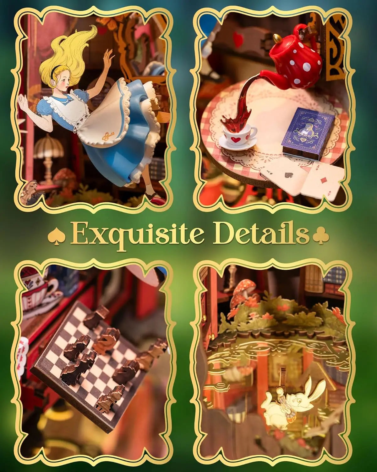 Fall Into Wonder Lighted DIY Book Nook Kit