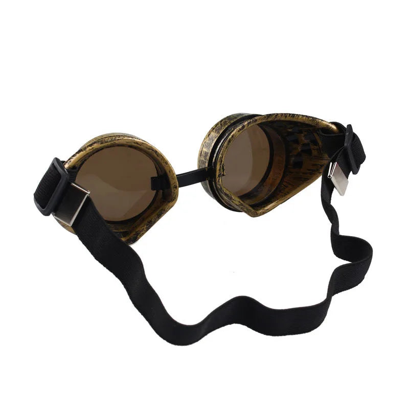 Round Steampunk Cosplay Sunglasses