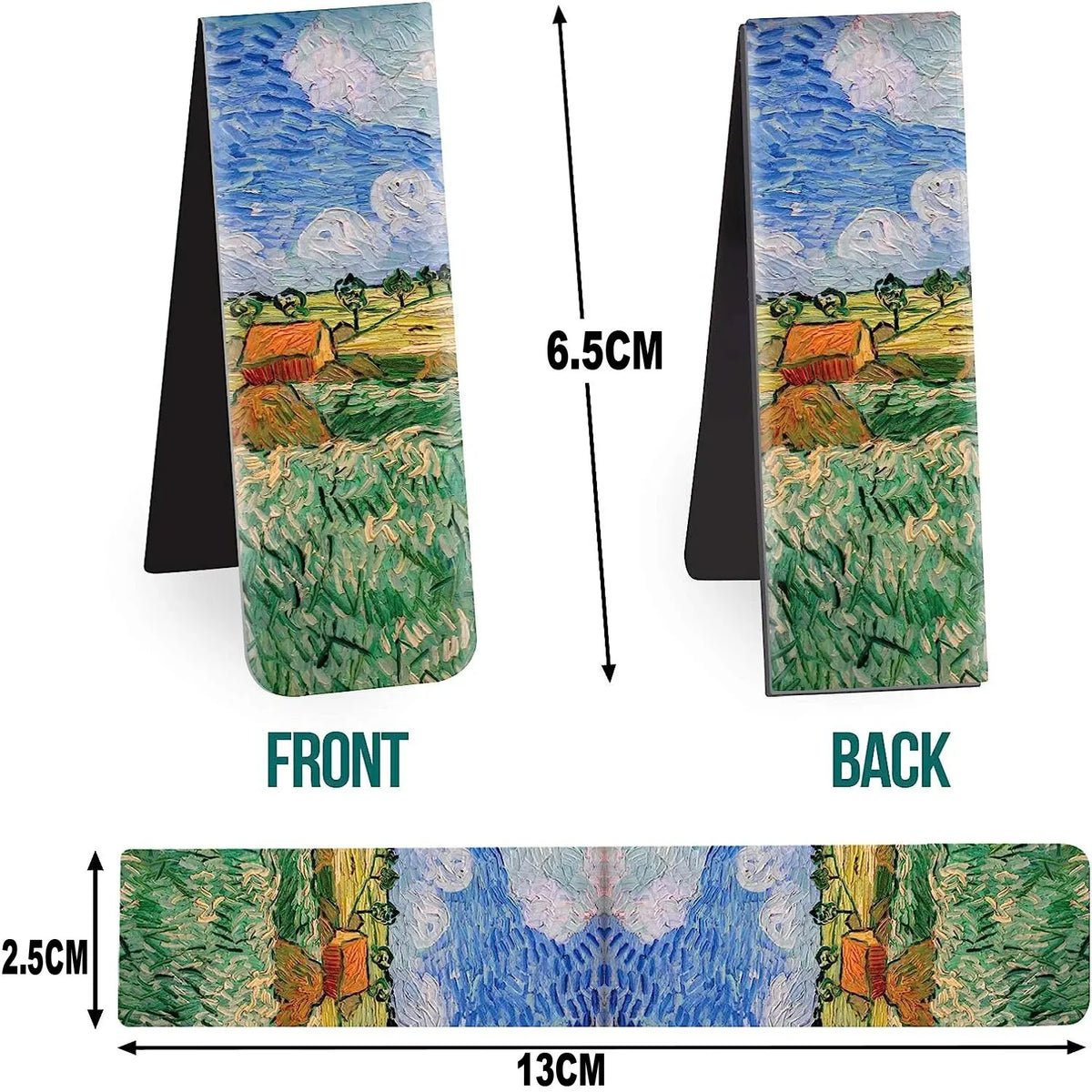 Magnetic Page Clip Bookmark Set