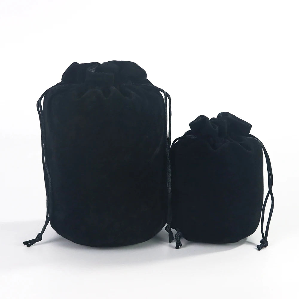 Velvet Dice and Trinket Drawstring Bags