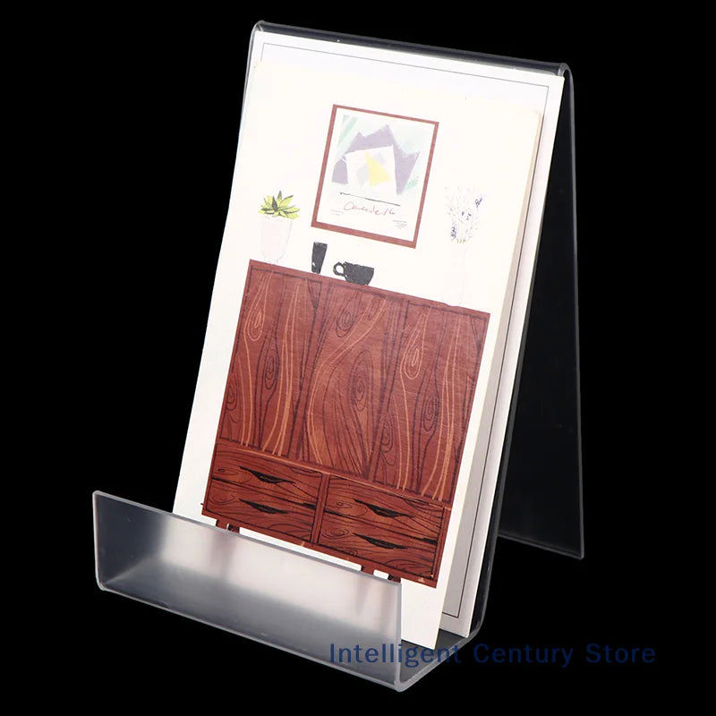 Transparent Acrylic Bookend and Display Holder