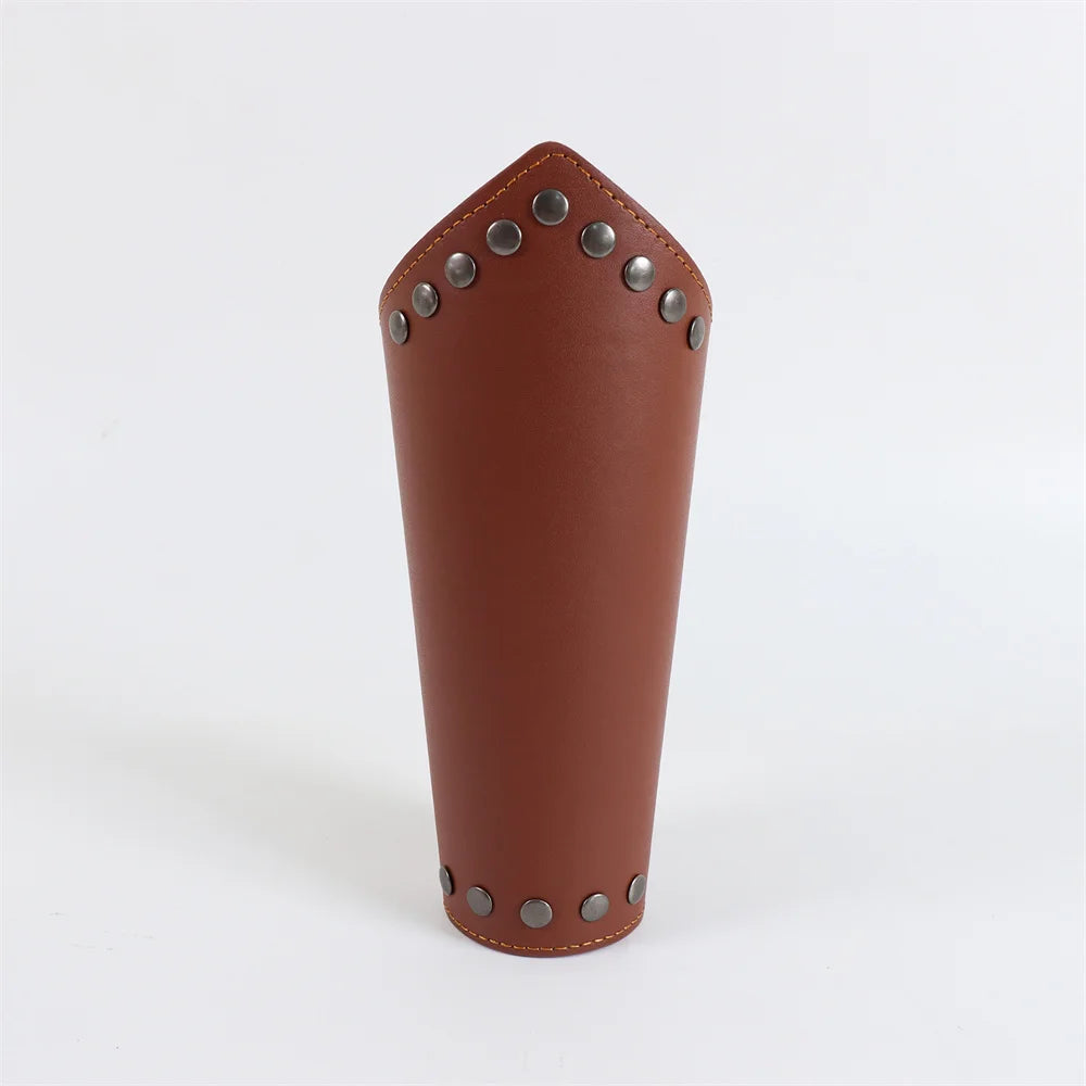 Lace-Up Medieval Cosplay Bracers