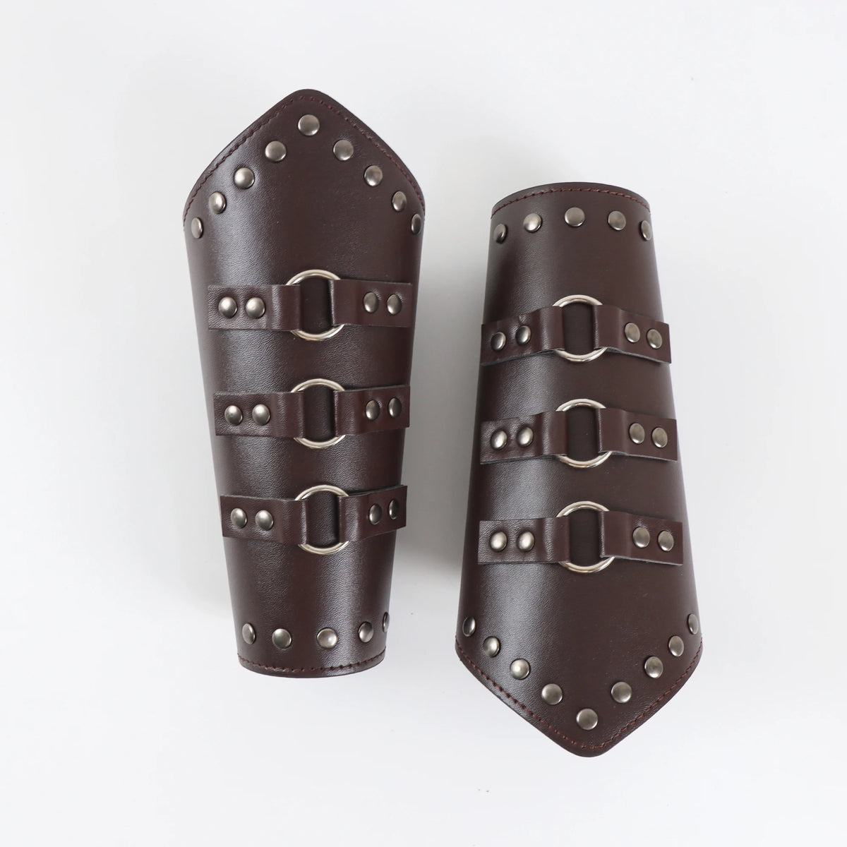 Lace-Up Medieval Cosplay Bracers