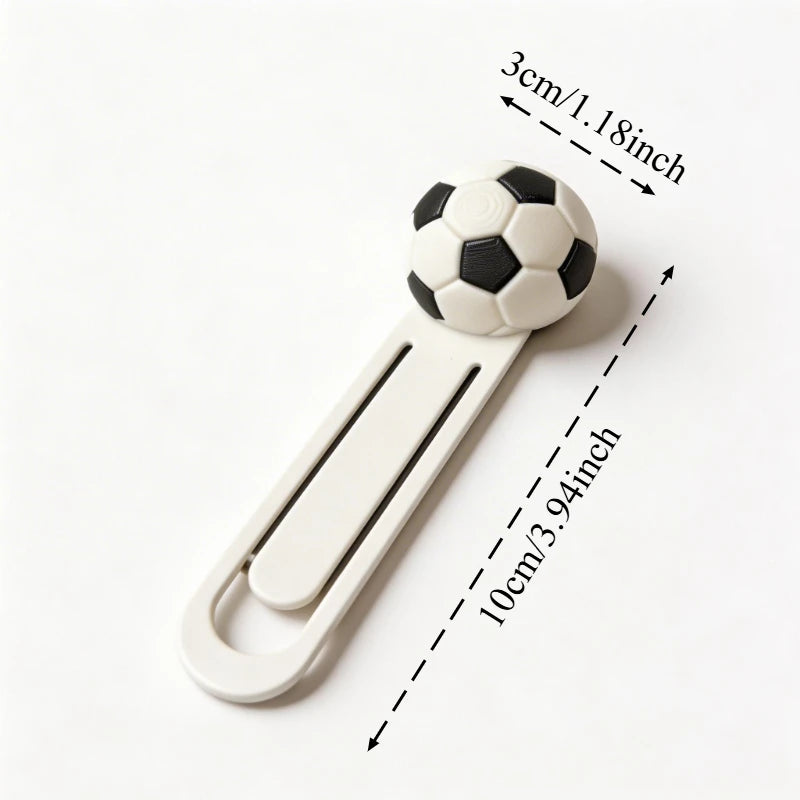 Soccer Ball Bookmark Clip