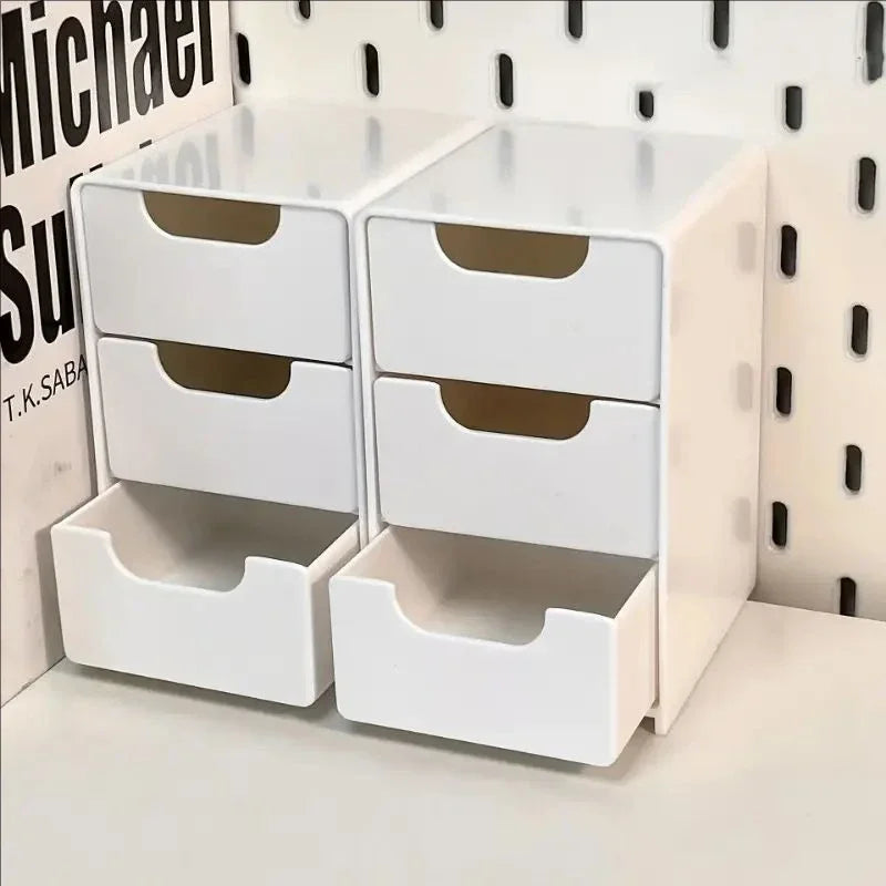 Three-Drawer Desktop Stationery Organizer
