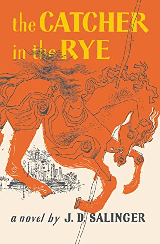 Book cover for The Catcher in the Rye
