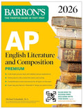 AP English Literature and Composition Premium, 2026: Prep Book with 8 Practice Tests + Online Practice (Barron's AP Prep) cover