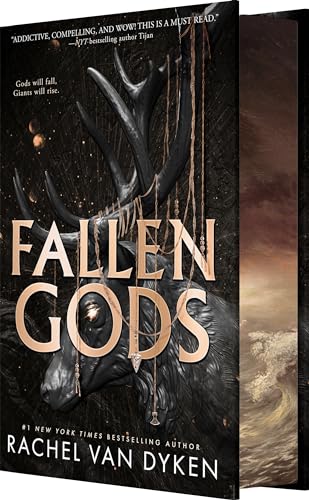 Book cover for Fallen Gods: A Dark Academia Urban Romantasy