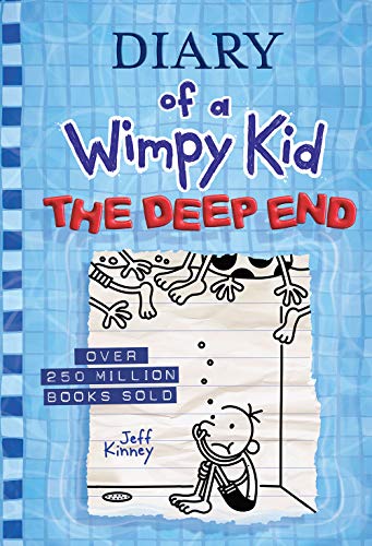 Book cover for The Deep End (Diary of a Wimpy Kid #15): A camping catastrophe with hilarious consequences from the #1 international bestselling Diary of a Wimpy Kid